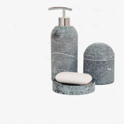 Luxe handzeep set met vloeibare zeep en een blok zeep. Categorie Handzeep.nl